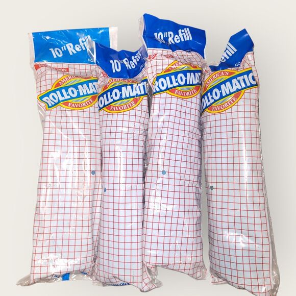 New Roll-O-Matic 10" Sponge Mop Refill 1110R Blue WB Walton NOS Steel Const USA - Picture 8 of 9